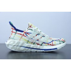 0J1H4 팰리스 x AD 울트라부스트 ub2021축제 멀티컬러삭라이너 니트 어퍼 캐주얼 운동화 조거니트 화이트 컬러GY5556 사이즈: 36-45