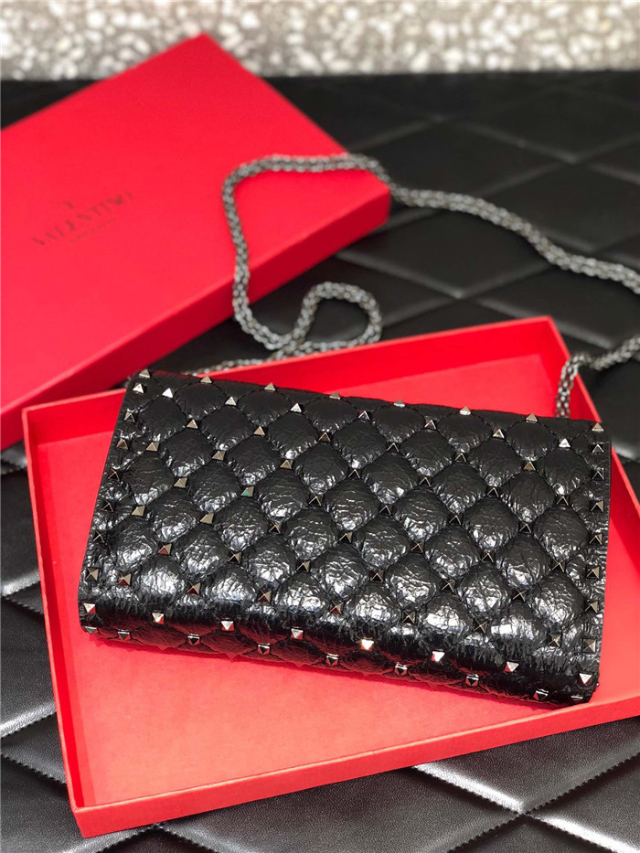 발렌티노 락스터드 체인 숄더백 B0137-1