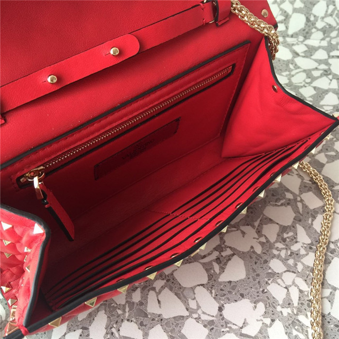 발렌티노 락스터드 체인 숄더백 B0137-2