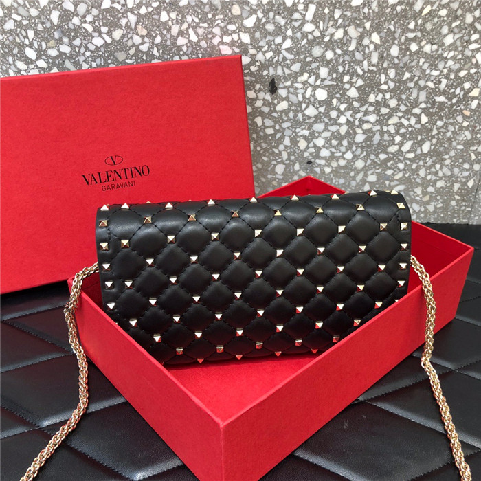 발렌티노 락스터드 체인 숄더백 B0137-3