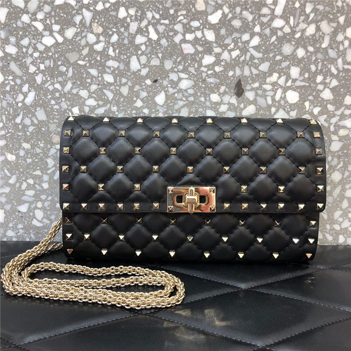 발렌티노 락스터드 체인 숄더백 B0137-3