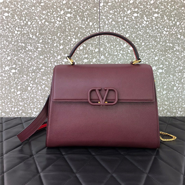 발렌티노 가라바니  브이링  미디움 토트&숄더백 B0018-2 신상