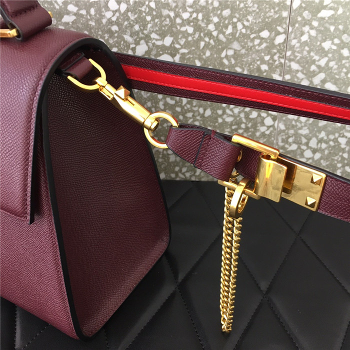 발렌티노 가라바니  브이링  미디움 토트&숄더백 B0018-2 신상