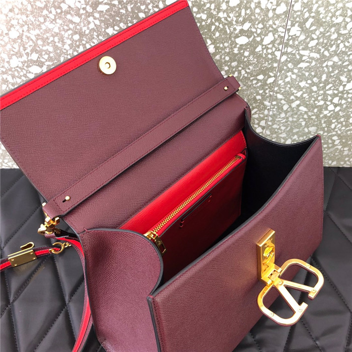 발렌티노 가라바니  브이링  미디움 토트&숄더백 B0018-2 신상