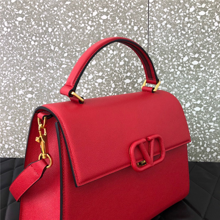 발렌티노 가라바니  브이링  미디움 토트&숄더백 B0018-4 신상