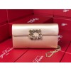 로저비비에 플라워 새틴 클러치&숄더 24CM R30440