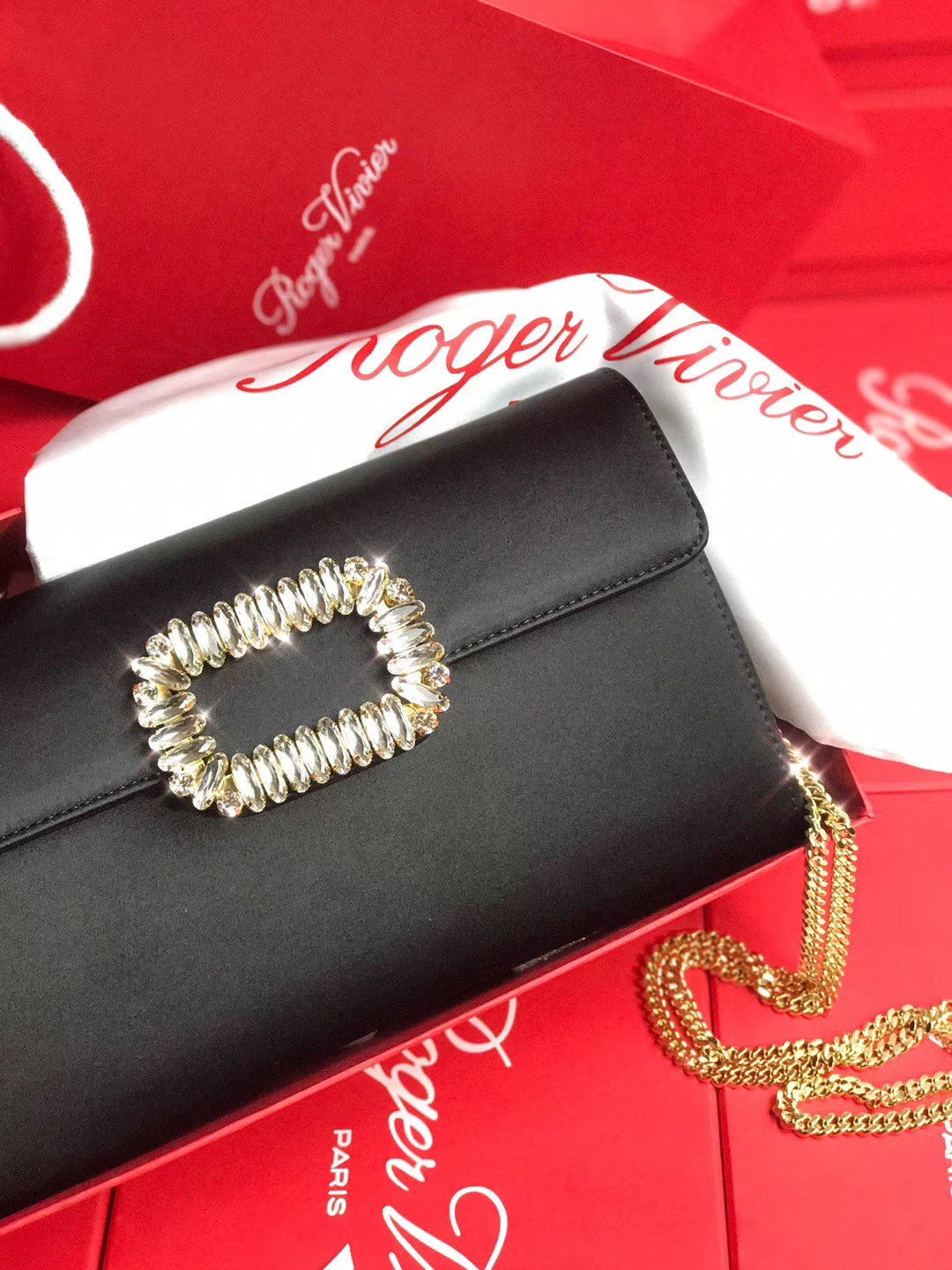 로저비비에 체인 클러치 24CM R50014