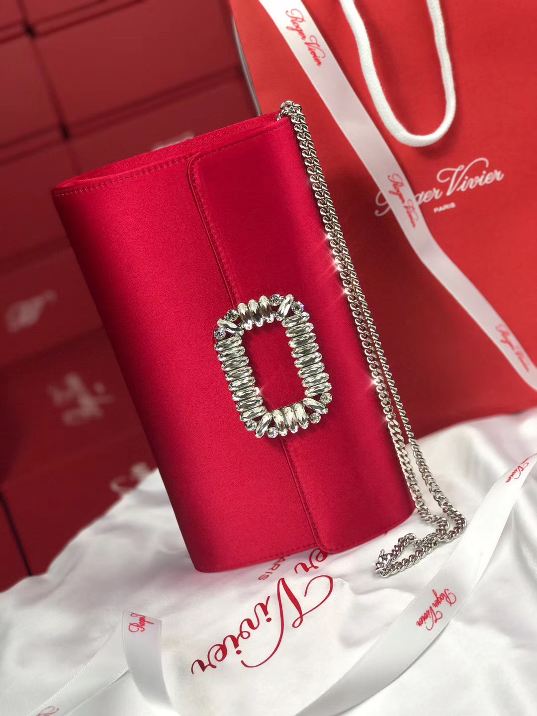 로저비비에 체인 클러치 24CM R50014