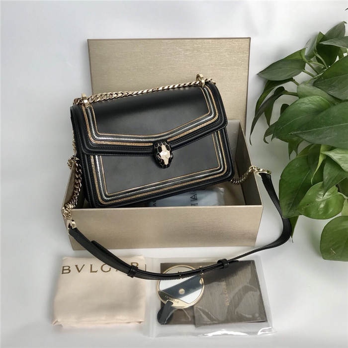 불가리 세르펜티 다이아몬드 블라스트 체인 숄더백 BV28656-1 신상