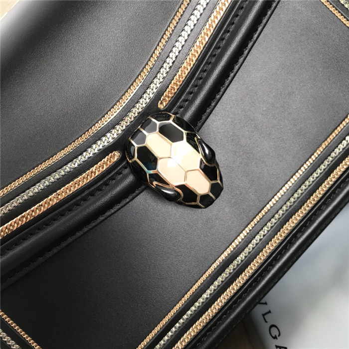 불가리 세르펜티 다이아몬드 블라스트 체인 숄더백 BV28656-1 신상