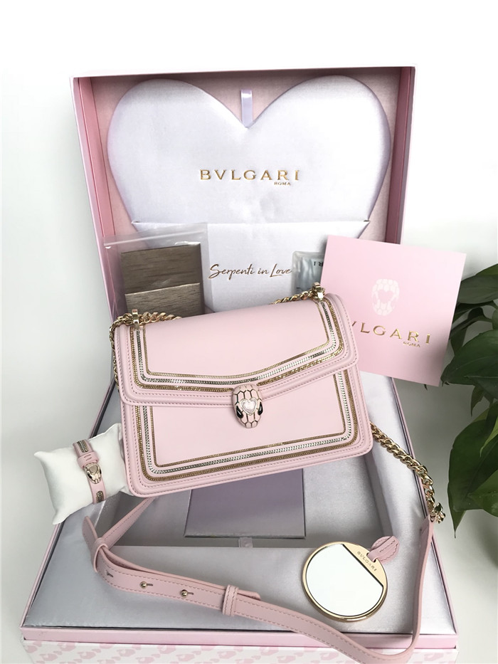 불가리 세르펜티 다이아몬드 블라스트 체인 숄더백 BV28656-3 신상