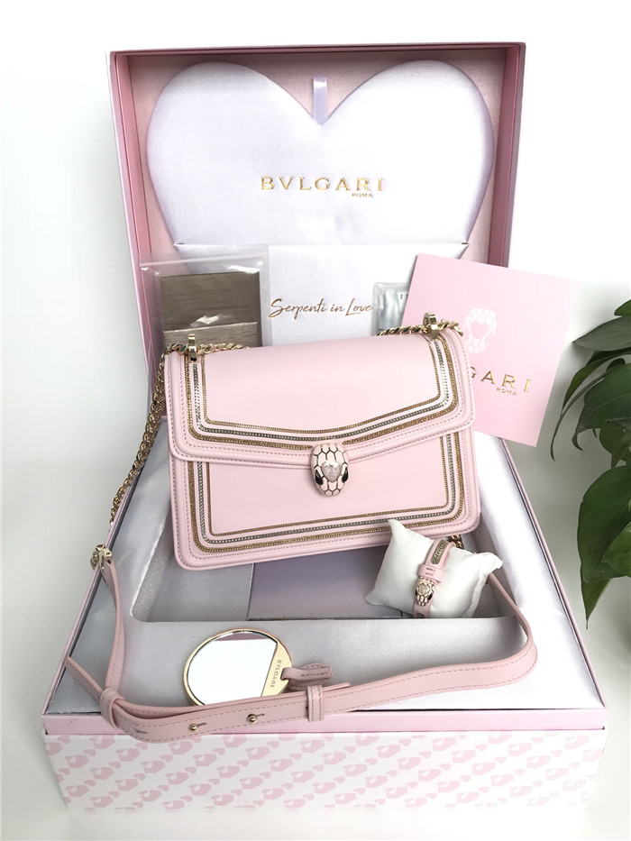 불가리 세르펜티 다이아몬드 블라스트 체인 숄더백 BV28656-3 신상