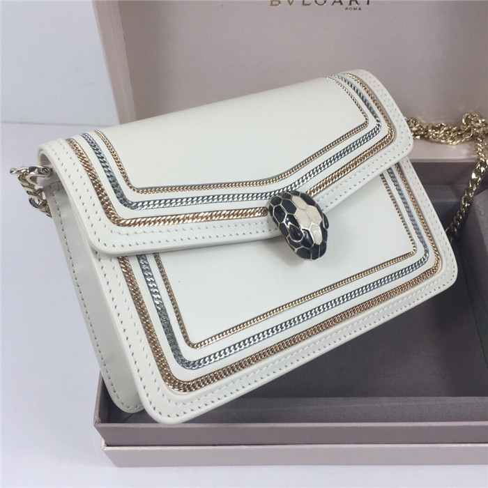 불가리 세르펜티 다이아몬드 블라스트 미니 체인 숄더백 BV28655-2 /신상