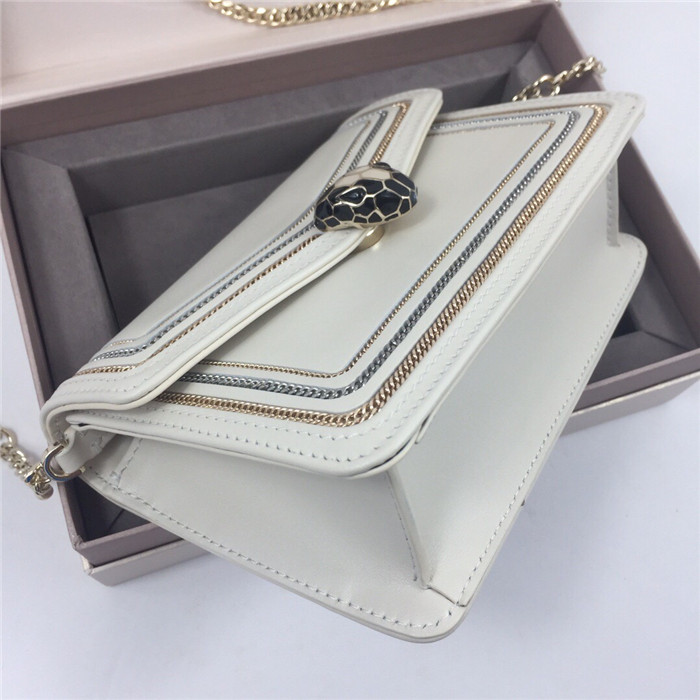 불가리 세르펜티 다이아몬드 블라스트 미니 체인 숄더백 BV28655-2 /신상