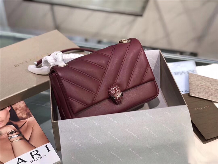 불가리 세르펜티 카보숑 숄더백 BV287983-1 신상