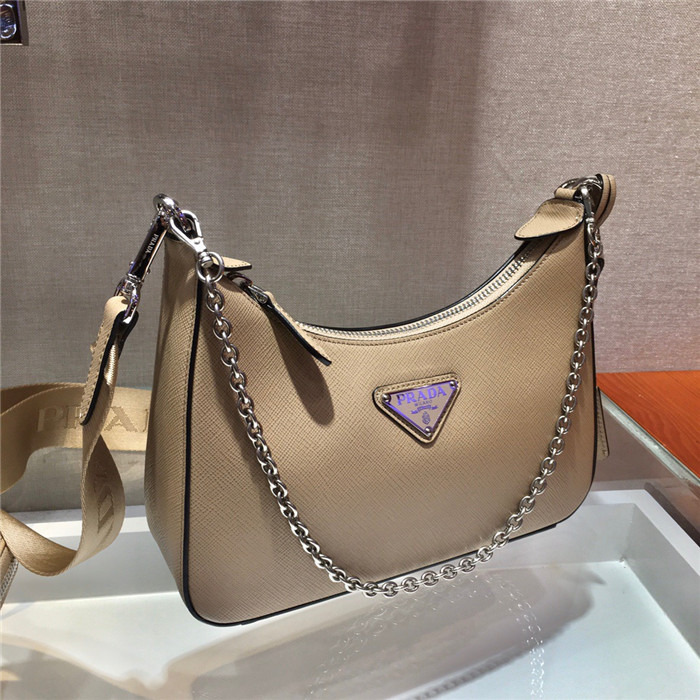  Prada 프라다 가죽 호보백 1BH204-4 2020/신상