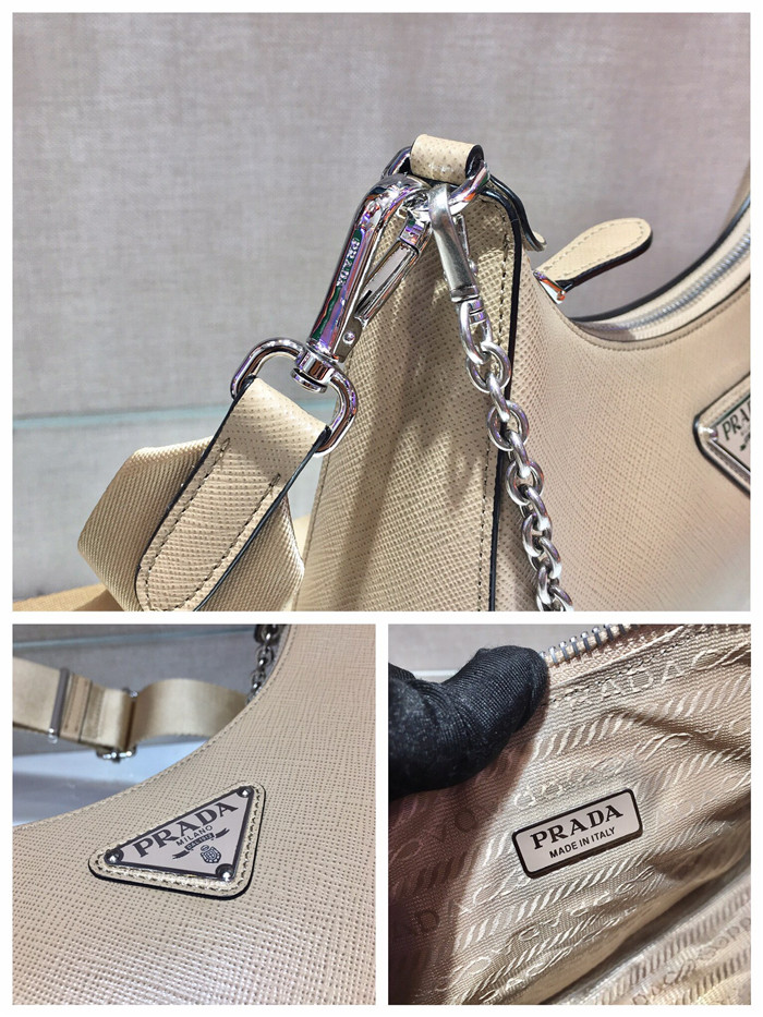  Prada 프라다 가죽 호보백 1BH204-4 2020/신상