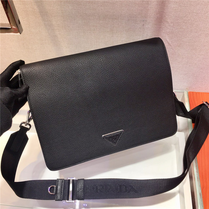 PRADA 프라다 남성 로고 레더 숄더백 2VD012 2020/신상