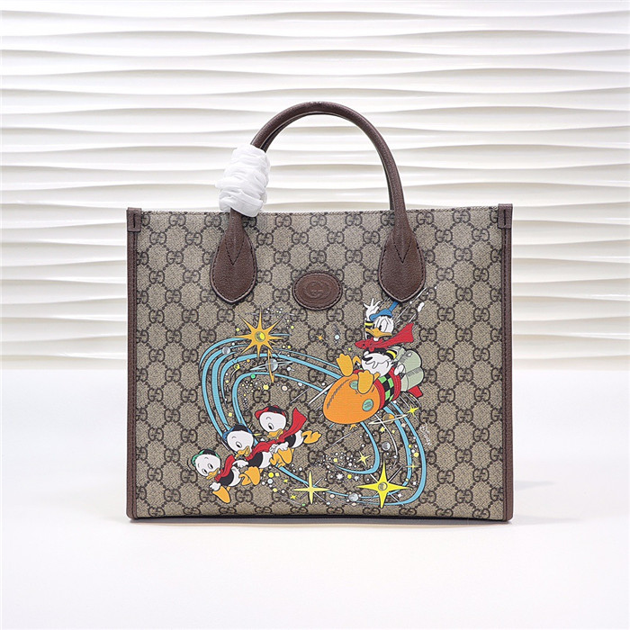 [엑소 카이] GUCCI 구찌 x 디즈니 콜라보 도널드 덕 토트백