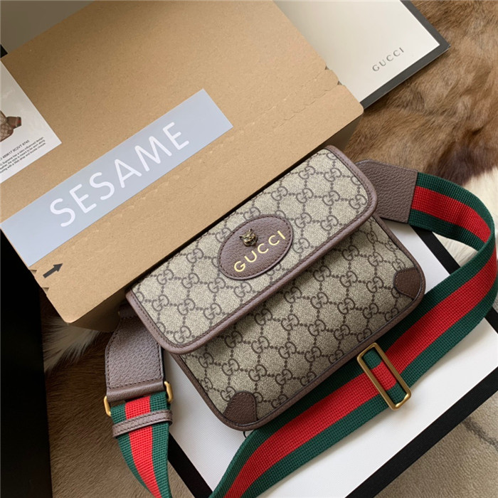 GUCCI 구찌 수프림 힙색 미니 메신저백 489617
