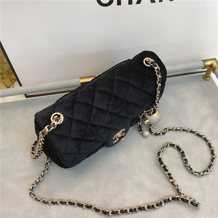 CHANEL 샤넬 골드볼 쁘띠삭 미니 플랩백 18CM AS1786 신상