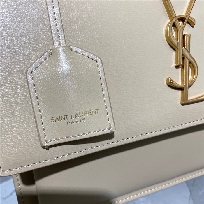 Saint Laurent 생로랑 모노그램 뉴 선셋 탑핸들 사첼백 634723