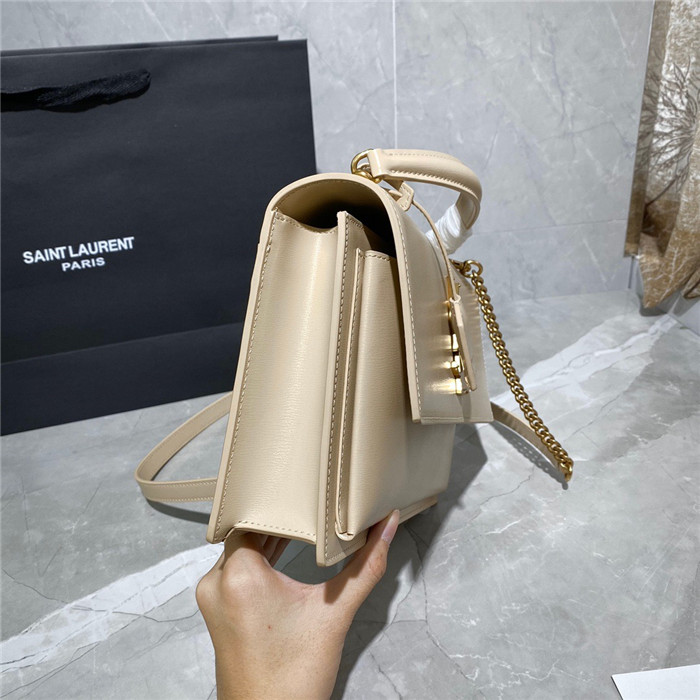 Saint Laurent 생로랑 모노그램 뉴 선셋 탑핸들 사첼백 634723