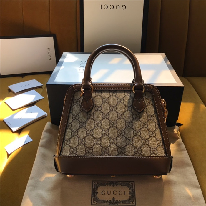 GUCCI 구찌 홀스빗 1955 미니 탑 핸들백 640716/신상