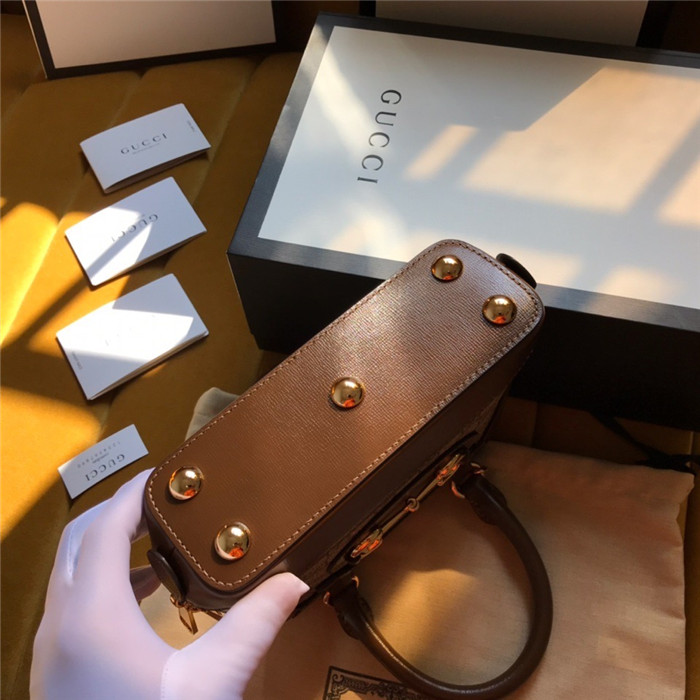 GUCCI 구찌 홀스빗 1955 미니 탑 핸들백 640716/신상