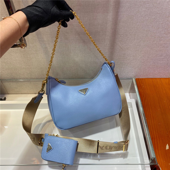 PRADA 프라다 사피아노 레드 호보백 1BH204/신상