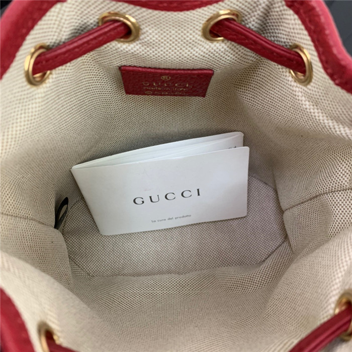 GUCCI 구찌 도라에몽 미니 버킷백