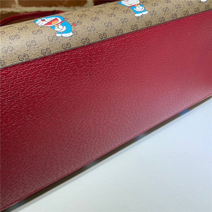 Louis Vuitton 구찌 도라에몽 프린트 라지 토드백 653952