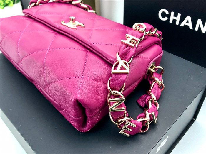 chanel 샤넬 램스킨 퀄팅 스몰 플랩 백