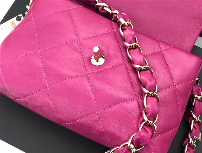 chanel 샤넬 램스킨 퀄팅 스몰 플랩 백