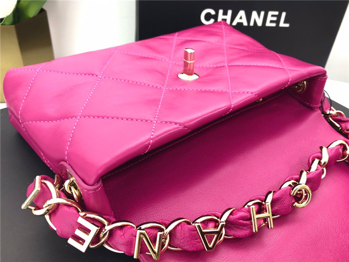 chanel 샤넬 램스킨 퀄팅 스몰 플랩 백