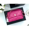 chanel 샤넬 램스킨 퀄팅 스몰 플랩 백