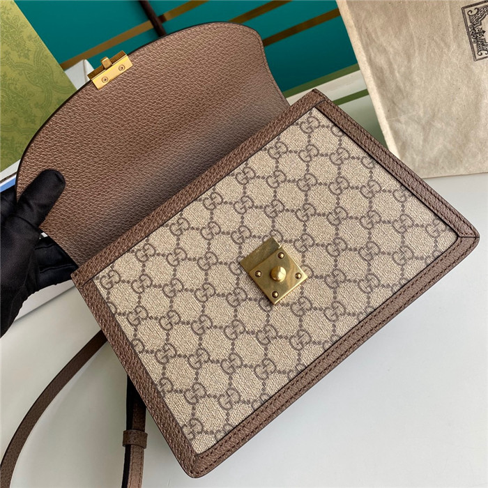  GUCCI 구찌 오피디아 GG 슈프림 웹 탑핸드백