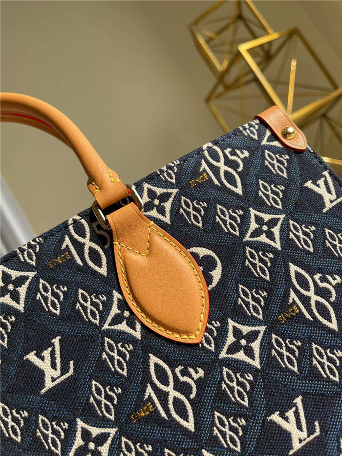 Louis Vuitton  루이비통 1854 자카드 온더고 미디엄 핸드백