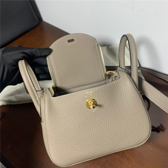 Hermes 에르메스 미니 린디백 19CM 정품TC가죽사용 (100%수작업) H340991-1