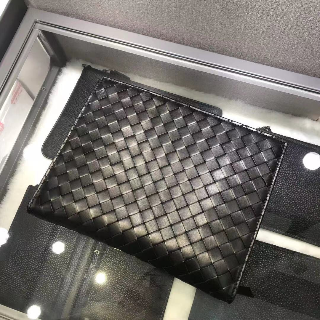  Bottega Veneta 보테가베네타 클러치 은장,블랙