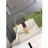 Gucci 구찌 오피디아 GG 슈프림 웹 탑핸드백 651055 2021/신상