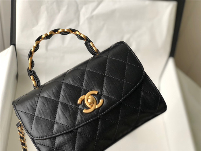 Chanel 샤넬 탑핸들 미니 플랩백 AS2477 2021/신상