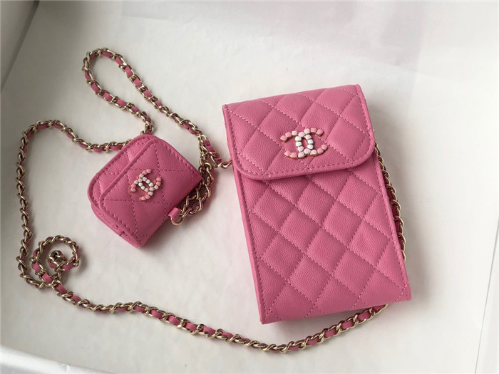 Chanel 샤넬 체인 폰백 AS2033 (2컬러)