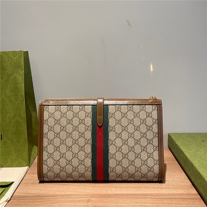 GUCCI 구찌 GG수프림 오피디아 재키 1961 파우치