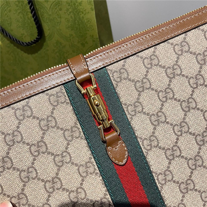 GUCCI 구찌 GG수프림 오피디아 재키 1961 파우치