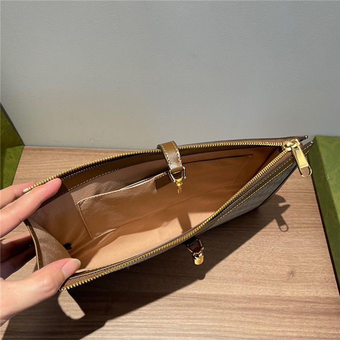 GUCCI 구찌 GG수프림 오피디아 재키 1961 파우치