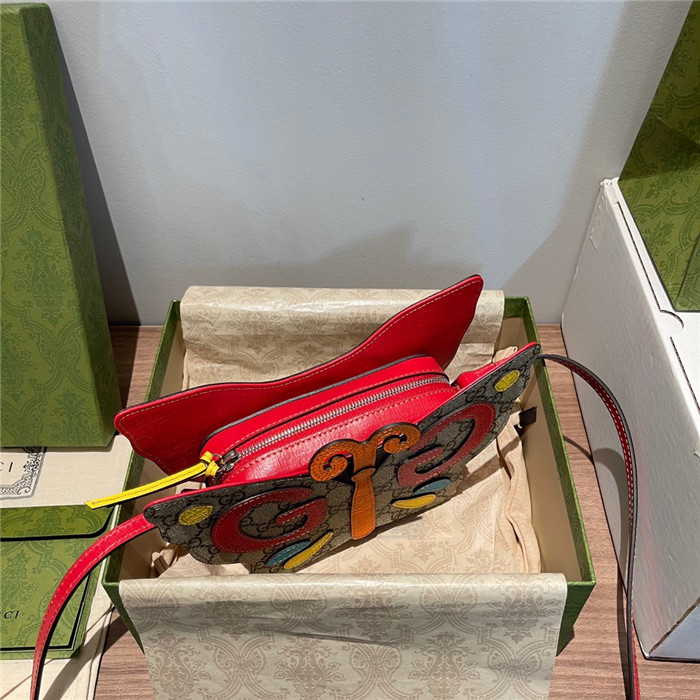 GUCCI 구찌 키즈 나비 핸드백 64880