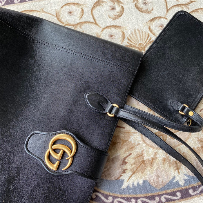 GUCCI 구찌 더블 G 디테일 미듐 토트백 649577