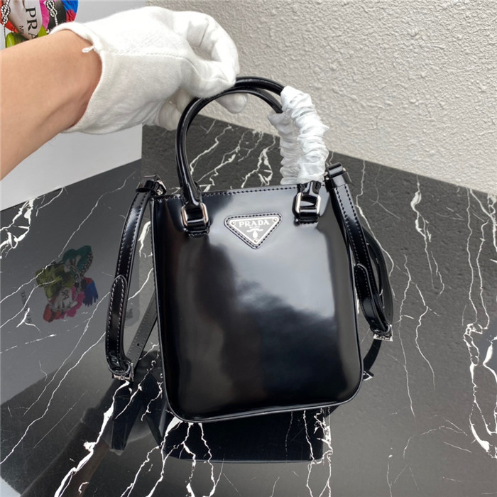 PRADA 프라다 브러시드 미니 토트백 1BA331