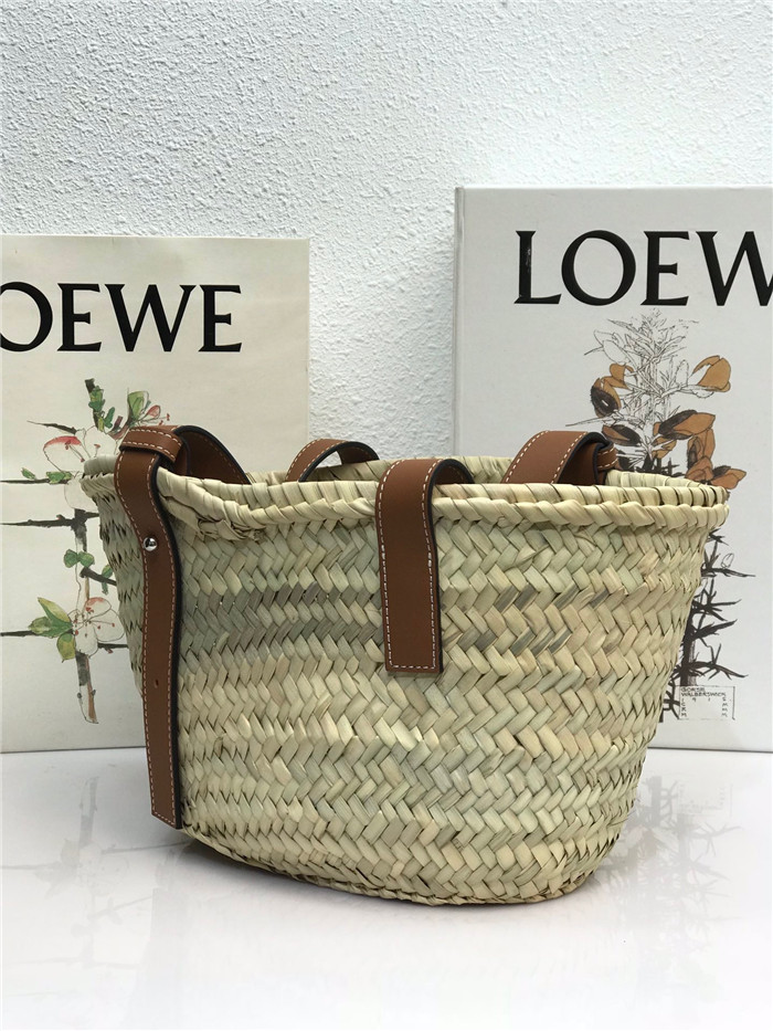 Loewe  로에베 우븐 라피아 토트백 스몰